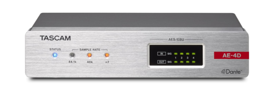 Convertisseur DANTE AES/EBU Tascam