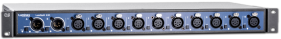 Splitter DMX512 -A 2.10 RDM Luminex - LU 01 00044