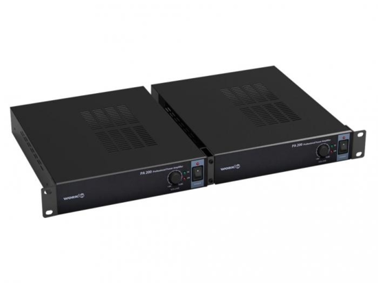 Amplificateur compact 2x100W 8ohms/70/100V - Work PA200