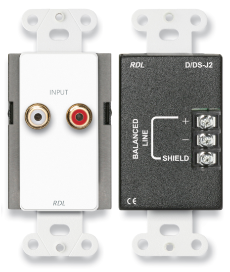 Plaque d entrée niveau ligne - RDL D-J2