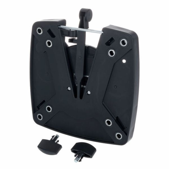 Bras support d écran noir plat FlexM (fixe) Yellowtec