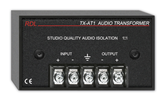 Transformateur d isolement audio - RDL TX-AT1