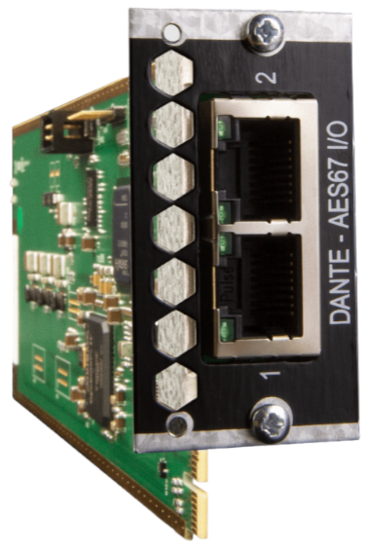 PT MTRX Carte Dante Audio IP 128 Canaux