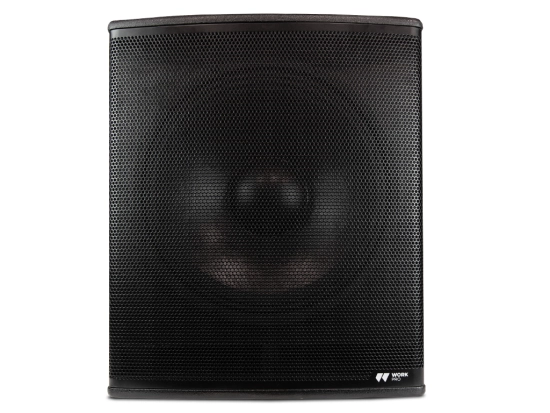 Caisson de basse passif IP54, LF 15 pouces+HF, 450W/8Ohms, noire 