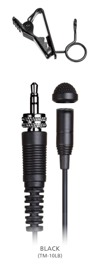 Micro Lavalier avec connecteur SCREW LOCK (noir)