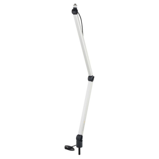 Bras support micro Mika Alu (107,5 cm) OnAir+fiche XLR3 & XLR5 Yellow