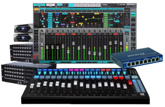 Pack Lv1 64ch+Axis + Extm C +SG4000+ FIT +switch +plugins+ Rack metal