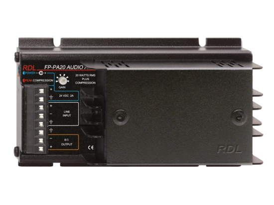 Amplificateur Audio Mono 20 W - RDL FP-PA20