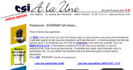 Puissance : STARWAY fait blocs...