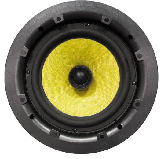 Plafonnier, LF kevlar 8 pouces + HF 1 pouce , 30W/8Ohms-20W/100V