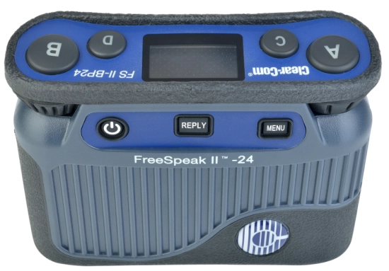 Boitier ceinture FreeSpeak II en 2.4 GHz XLR7 - Clear-Com FS2-BP24-X7