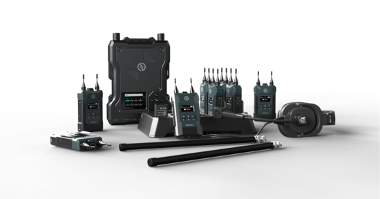 Pack intercom 8 beltpacks - HollyLand HL-Solidcom - M1-8B