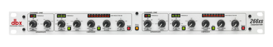 266XS - Compresseur / limiteur / gate stéréo DBX