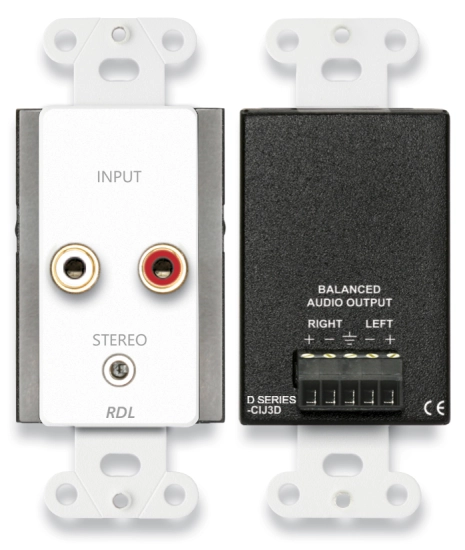 Plaque d entrée amateur - RDL D-CIJ3D