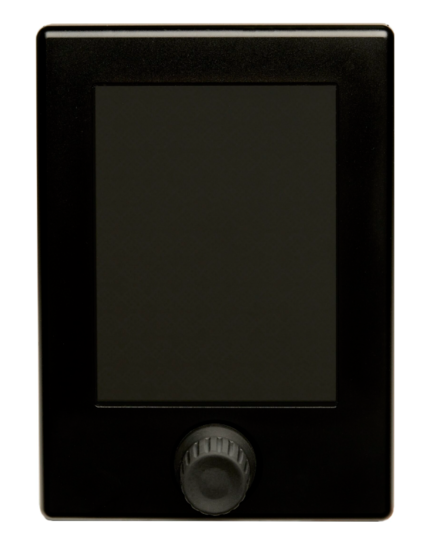 Interface tactile de contrôle murale Ethernet processeurs NST Noir 