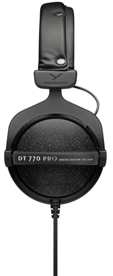 Casque stéréo fermé 250 Ohms version Limited Black - DT770PRO-LB
