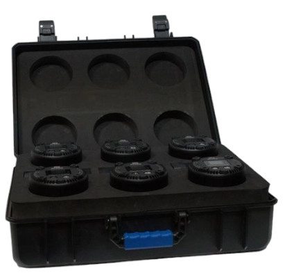 ALCOR - 3X20W RGBL IP65 - Conditionné en ABS case de 6