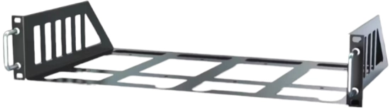 Rack métallique pour deux serveurs SoundGrid 2U