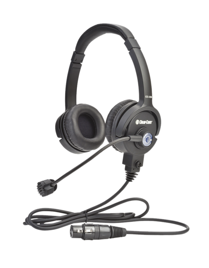 Combiné micro/casque 2 oreillettes - Clear-Com CC-220-X4