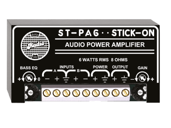 Amplificateur Audio Mono 6 W - RDL ST-PA6