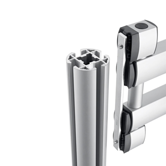 Barre profilée 534 mm Alu pour bras support d ecran Yellowtec