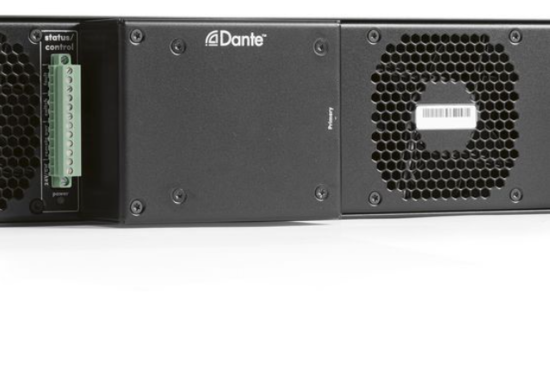 Module d'entrée pour amplificateur DI, interface Dante