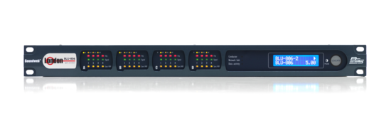 BLU806 - Processeur numérique avec DSP - chassis vide - BluLink + Dan