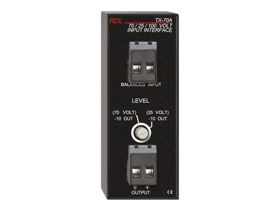 Interface d entrée - RDL TX-70A