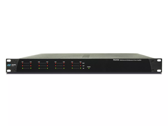 Amplificateur basse impédance de 8 x 150 W / 4 Ohms, Euroblock