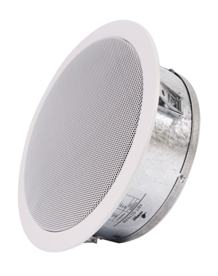 Plafonnier EN 54-24 avec capot, 6W/100V, diam 10cm - AM-ABT-S106