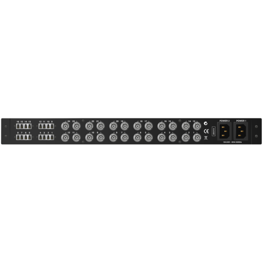 Rack Broaman - 12 x 3G-SDI IN, 12 x 3G-SDI OUT + PSU