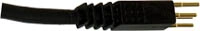 GMK313/90D-SW, Câble Patch audio 90 cm noir Ghielmetti