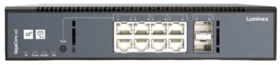 GigaCore 10i - 8x1G - 2x10G SFP+