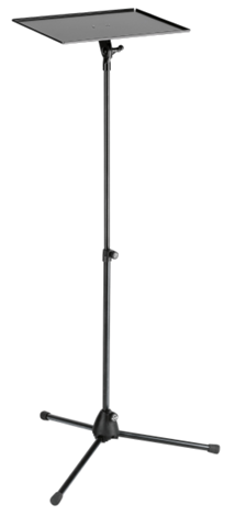 Support ajustable en hauteur et plateau pour ordinateur - noir