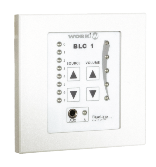 Platine murale connexion direct avec boitier BlueLine - WORK BLC 1