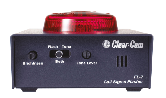 Boitier d appel lumineux/sonore - Clear-Com FL-7