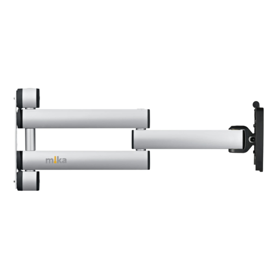 Bras support écran aluminium 50,5 cm Yellowtec