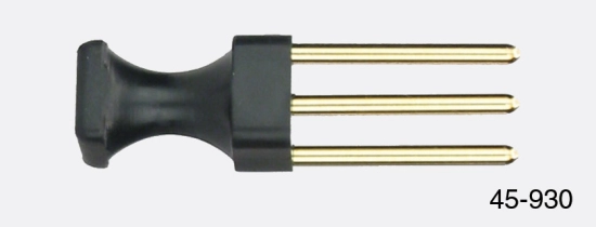 GVS323CSW, Pavé de connexion, TYPE 323, noir Ghielmetti