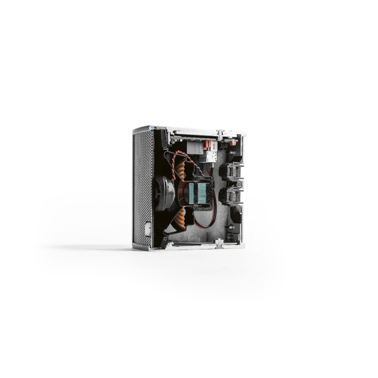 Enceinte active 2 voies 50W - 2 ports RJ45 AIREA NET - WH