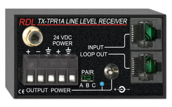 Récepteur actif à 1 paire - RDL TX-TPR1A