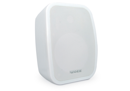 Paire HP 2 voies 100+12.7, 60W/8O-16W/100 V- WORK NEO 4 LINE BLANCHE 