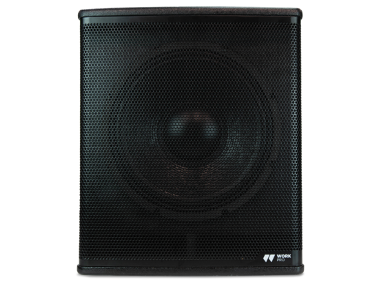 Caisson de basse passif IP54, LF 12 pouces+HF, 350W/8Ohms, noire 