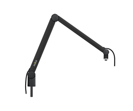 Bras support micro gris foncé (78,5 cm) + connecteur XLR-3 Yellowtec