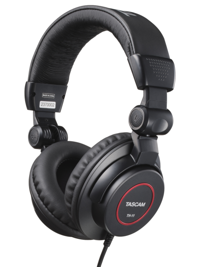 Casque studio, pliable, fermé, Impédance 32 Ohms Tascam