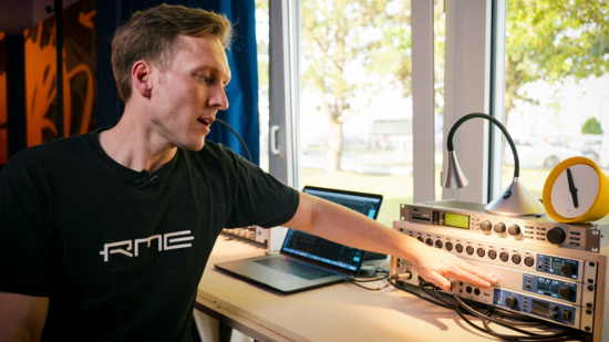 Convertisseur 32 canaux AD, MADI, DANTE