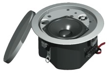 CONTROL24C - Enceinte plafonnier 2 voies - boomer 11.5cm - 30W