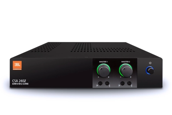 CSA240Z - Amplificateur installation 2 x 40W - 4/8 Ohms - 70/100V