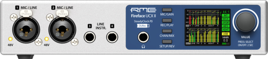 Fireface-Interface audio USB, 40 canaux, 192 kHz RME