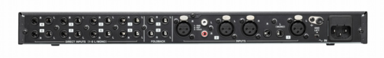 Ampli casque 8 canaux stéréo. 2 entrées communes + 1 par canal Tascam