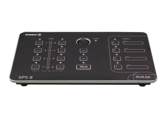 Station d appel 32 zones systeme BlueLine et LightMouse - WORK SPS 8